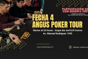 Anuncio de fecha 4 del Angus Poker Tour