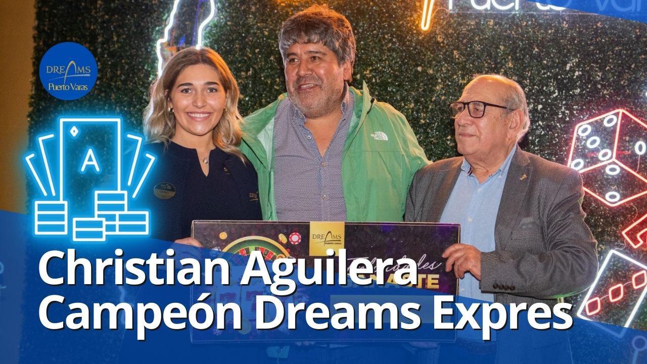 Christian Aguilera campeón Dreams Expres